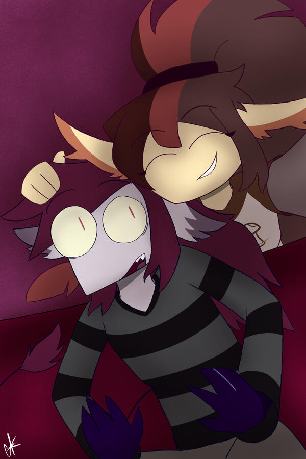 Surprise Selfie! (Artfight Attack)